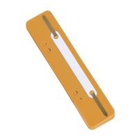 File Fasteners DONAU, PP, metal strip, 25pcs, orange