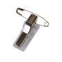 Name Badge Clip Holder with safety pin 12x30x16mm