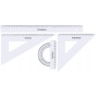 Geometry Set DONAU, large, pendant packaging, clea