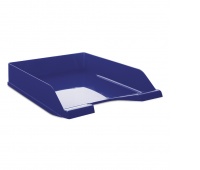 Desktop Letter Tray DONAU, polystyrene/PP, A4, standard, blue