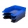 Szufladka na biurko DONAU,  polistyren/PP,  A4,  standard,  niebieska