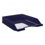 Desktop Letter Tray polystyrene/PP A4 standard navy blue