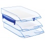 Desktop Letter Tray Ice polystyrene A4 blue