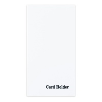 Business Card Ring Holder for 500 cards white