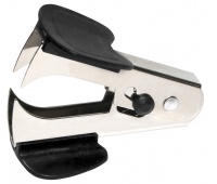 Staple Remover DONAU, with blade locking mechanism, black