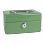 Cash Box DONAU, small, 152x80x115mm, green
