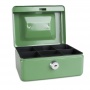 Cash Box DONAU, small, 152x80x115mm, green