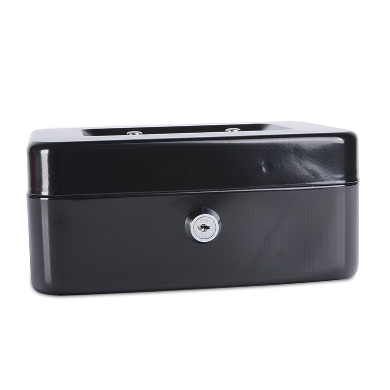 Cash Box DONAU, medium, 200x90x160mm, black