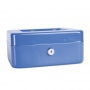 Cash Box DONAU, medium, 200x90x160mm, blue