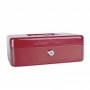 Cash Box DONAU, large, 250x90x180mm, red