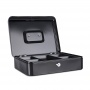 Cash Box DONAU, extra-large, 300x90x240mm, black