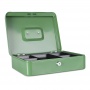 Cash Box DONAU, extra-large, 300x90x240mm, green