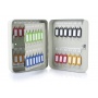 Key Cabinet DONAU, for 48 keys, 250x200x80mm, grey, Key Cabinets, Office equipment