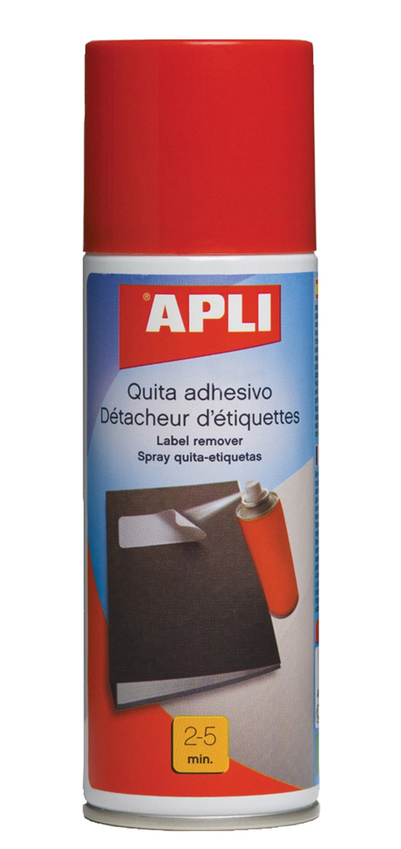 Spray do usuwania etykiet APLI, 200ml, Środki czyszczące, Akcesoria komputerowe
