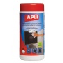Screen Cleaning Wet Wipes APLI, dispenser tub, 100pcs