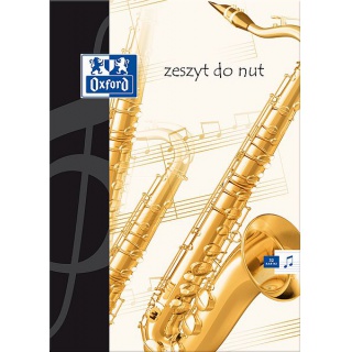 ZESZYT DO NUT A4 32K OXFORD 1szt, Zeszyty, Artykuły szkolne