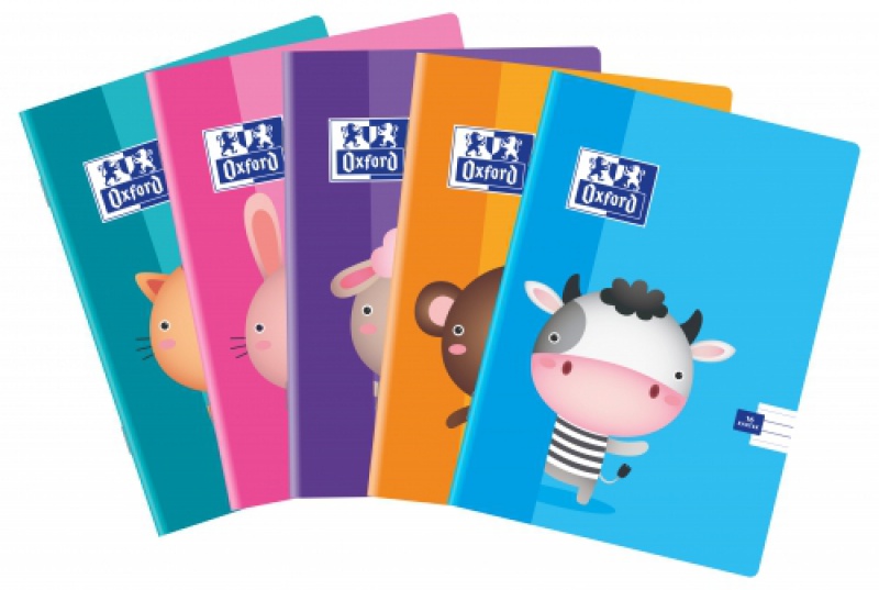 ZESZYT OXFORD KIDS ZSZY A5 16K 90G LP1K, Zeszyty, Artykuły szkolne