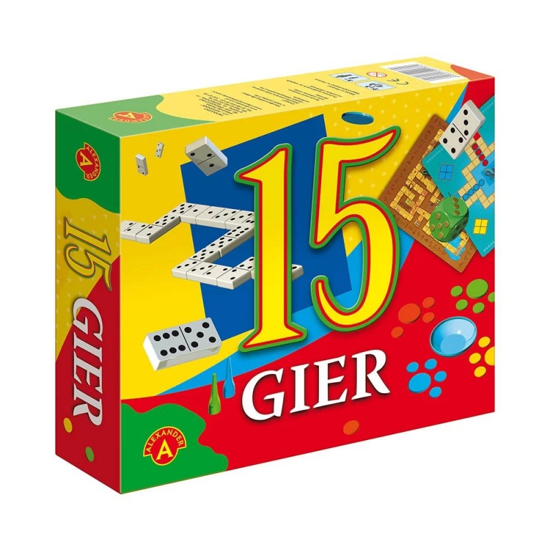 15 Gier, Planszowe, Gry