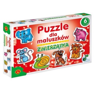 Puzzle dla Maluszk&oacute;w - Zwierzątka, Dla malucha, Puzzle