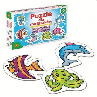 Puzzle dla Maluszków - Podwodne Zwierzątka, Puzzle, Zabawki