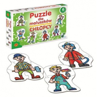 Puzzle dla Maluszków - Chłopcy, Puzzle, Zabawki
