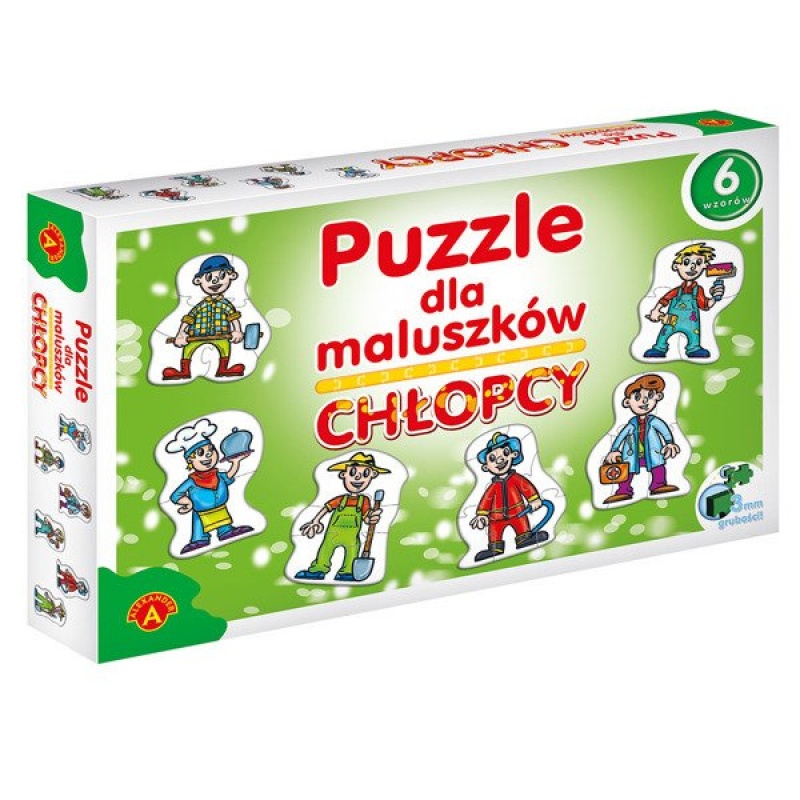 Puzzle dla Maluszk&oacute;w - Chłopcy, Dla malucha, Puzzle
