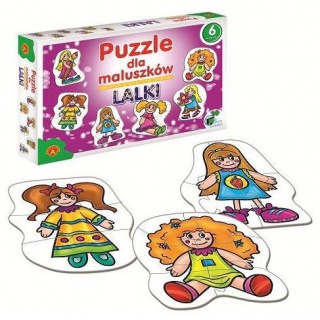 Puzzle dla Maluszków - Lalki, Puzzle, Zabawki