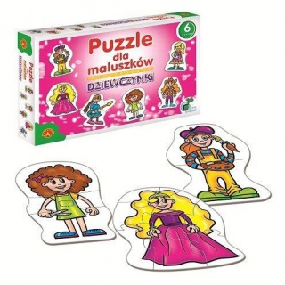 Puzzle dla Maluszków - Dziewczynki, Puzzle, Zabawki
