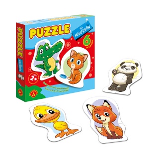 Puzzle dla Maluszków - Zwierząta 1, Puzzle, Zabawki