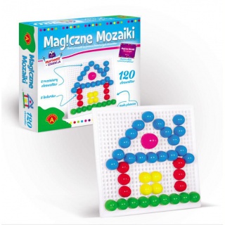Magiczne Mozaiki 120, Kreatywne, Zabawki