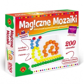 Magiczne Mozaiki 200, Kreatywne, Zabawki