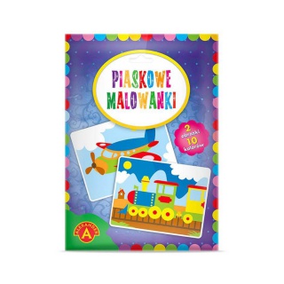 Piakowa Malowanki - Pociąg, Samolot, Kreatywne, Zabawki