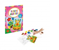 PIASKOWE MALOWANKI -WR&Oacute;ŻKA;KWIATY 8837 !!