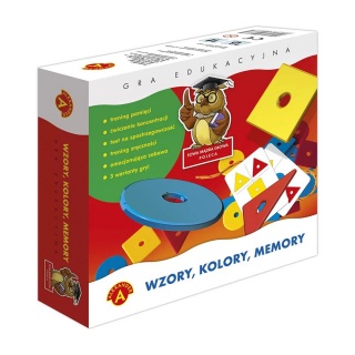 Sowa Mądra Głowa - Wzory, Kolory, Memory, Edukacyjne, Gry