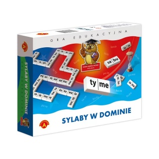 Sowa Mądra Głowa - Sylaby w Dominie, Edukacyjne, Gry