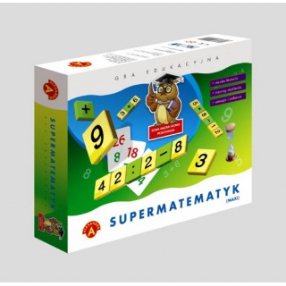 Sowa Mądra Głowa - Supermatematyk Maxi, Gry, Zabawki