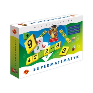 Sowa Mądra Głowa - Supermatematyk, Edukacyjne, Gry