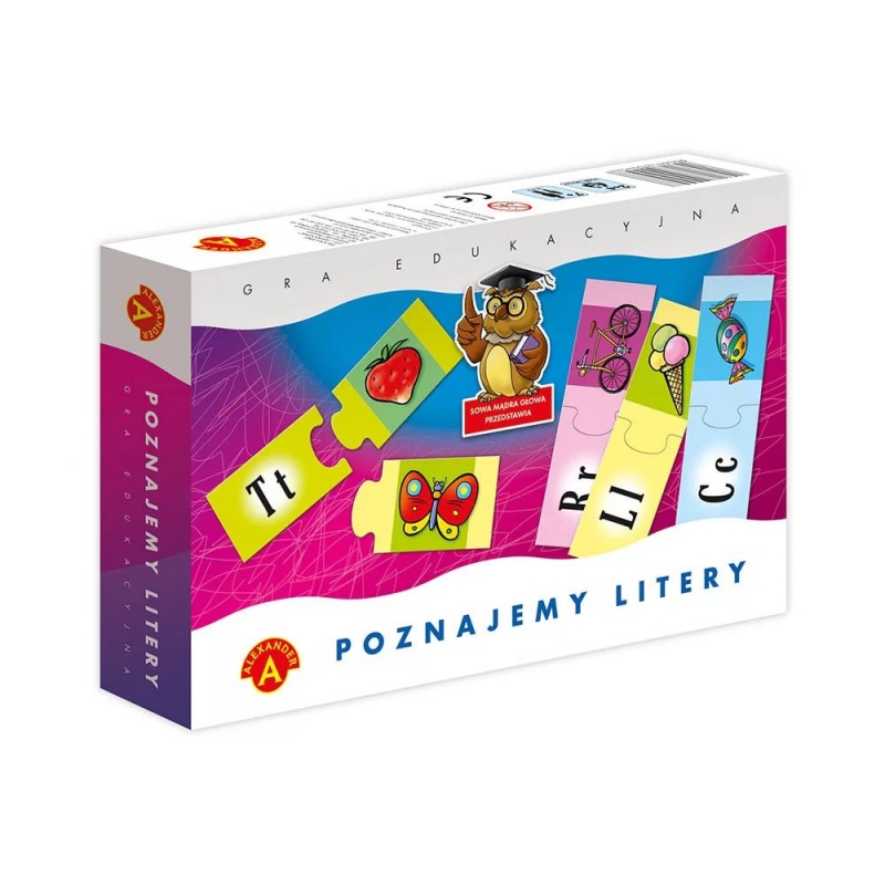 Sowa Mądra Głowa - Poznajemy Litery, Edukacyjne, Gry