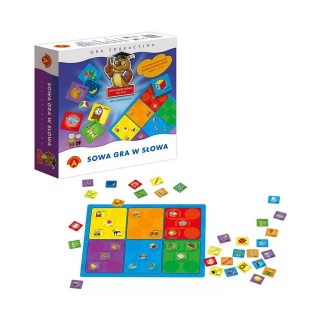 Sowa Mądra Głowa - Sowa Gra w Słowa, Edukacyjne, Gry