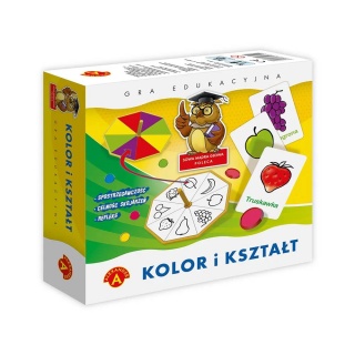 Sowa Mądra Głowa - Kolor i Kształt, Edukacyjne, Gry