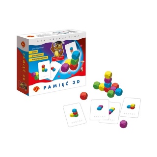 Sowa Mądra Głowa - Pamięć 3 D, Edukacyjne, Gry
