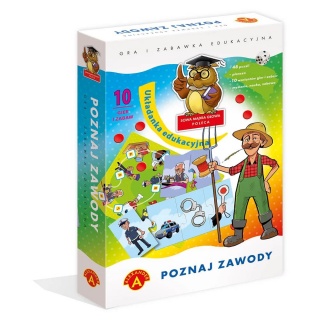 Sowa Mądra Głowa - Poznaj Zawody, Edukacyjne, Gry