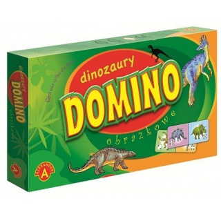 Domino Obrazkowe - Dinozaury, Gry, Zabawki