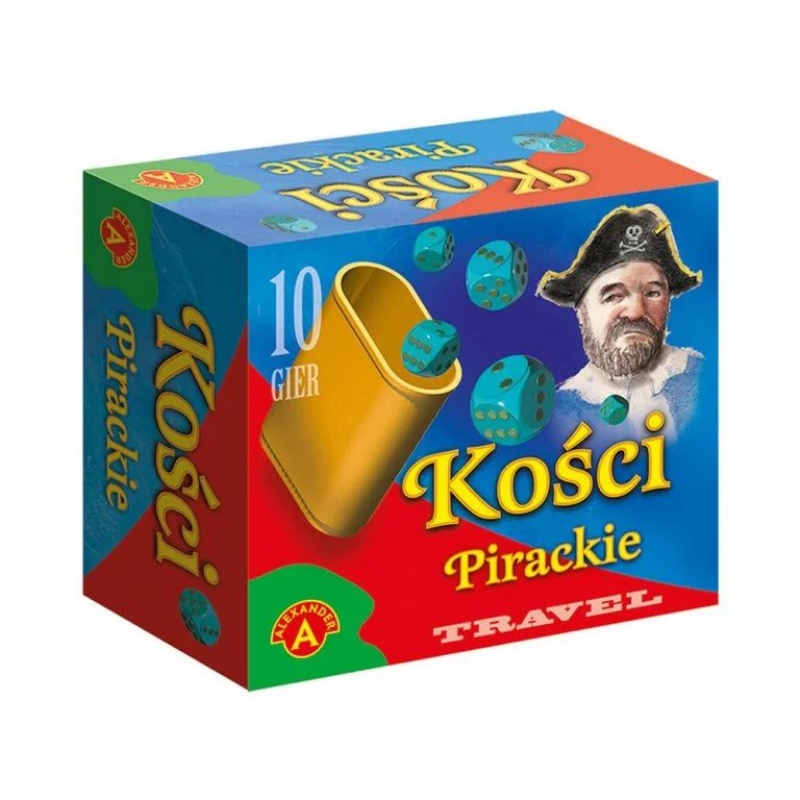 Kości Pirackie - Travel, Edukacyjne, Gry
