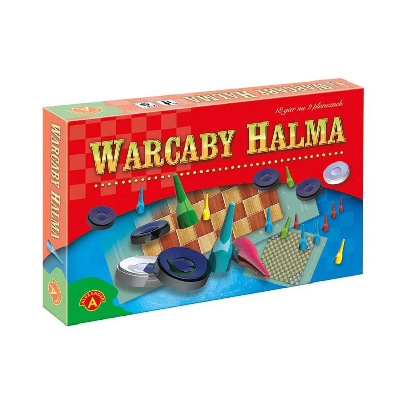 Warcaby / Halma, Planszowe, Gry