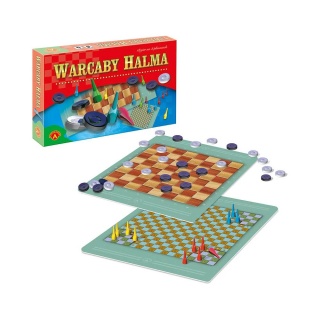 Warcaby / Halma, Planszowe, Gry