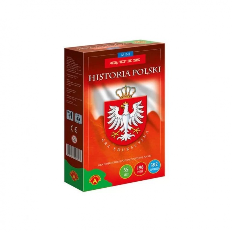 Quiz Historia Polski - Mini, Edukacyjne, Gry