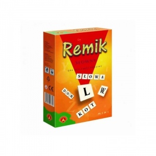 Remik Słowny - Mini, Towarzyskie, Gry