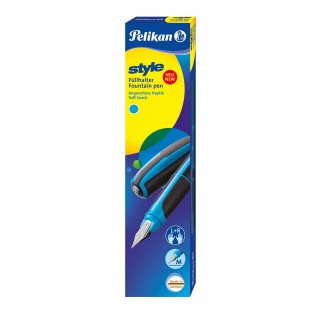 PIÓRO WIECZ.STYLE NEON P57 M NIEBIESKIE, Pióra, Artykuły do pisania i korygowania