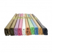 BIBUŁA 50x200cm MIX PERŁOWY+2 ZŁOTE+SREBRNA 10szt, Bibuła, krepina, Plastyka